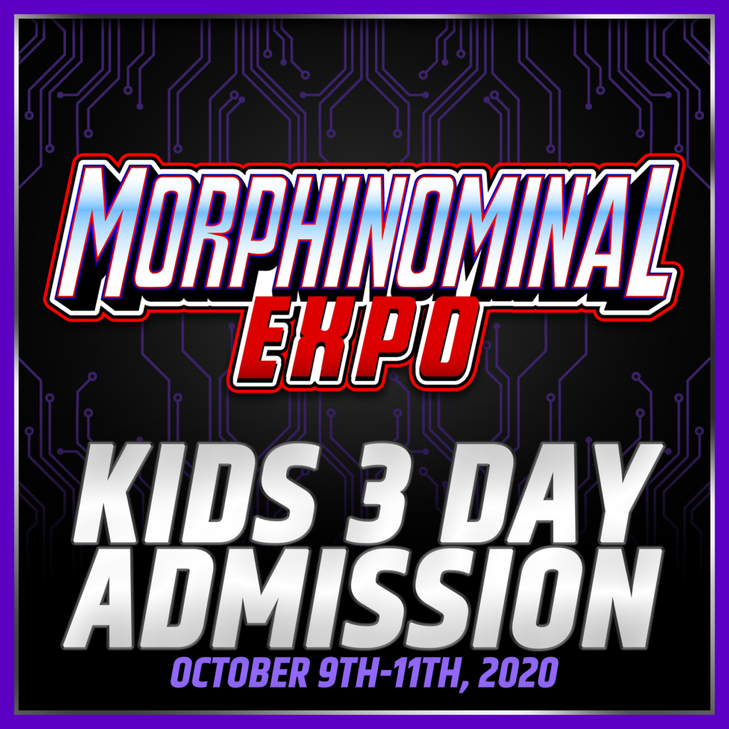 Morphinominal Kids Day Pass Ticket Graphic