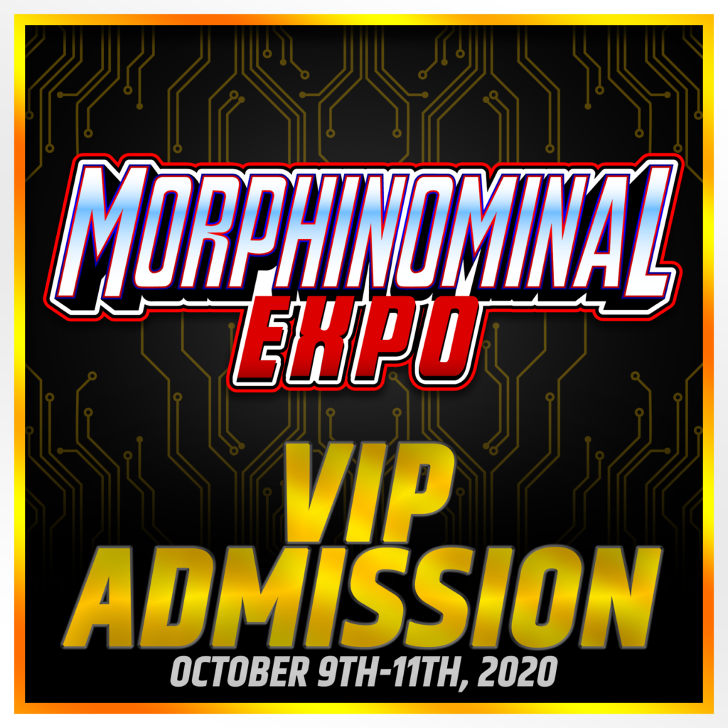 Morphinominal VIP Pass Ticket Graphic